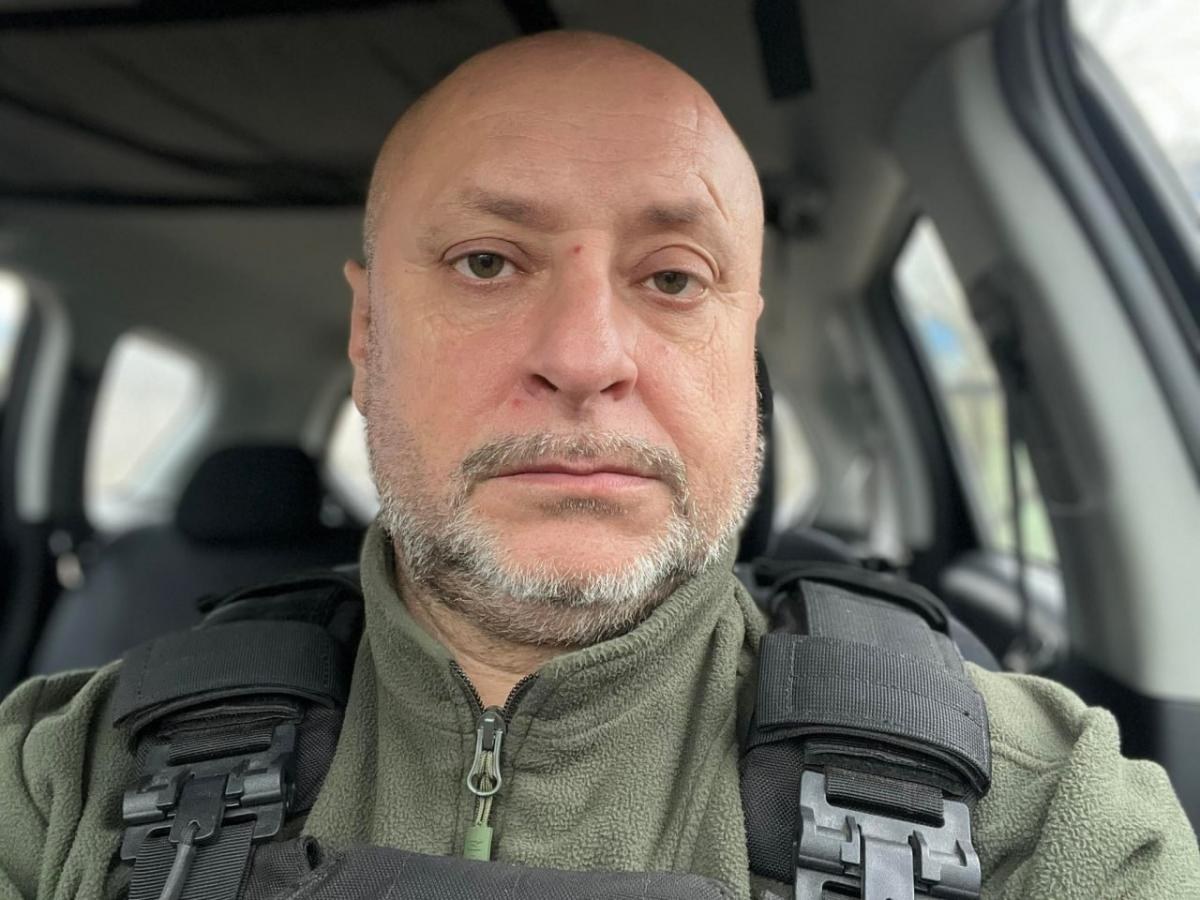 Карта Оріхівського напрямку із населеними пунктами Степногірськ, Приморське, Плавні та містом Оріхів на тлі колишнього